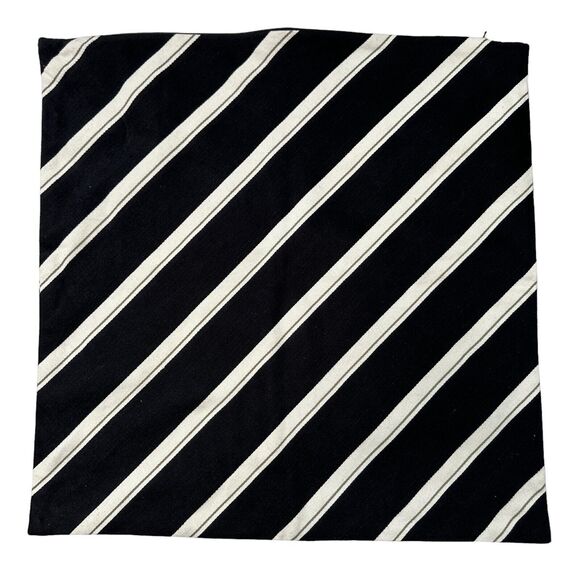 Crate&Barrel Treviso Stripe Pillow Case - Picture 1 of 7